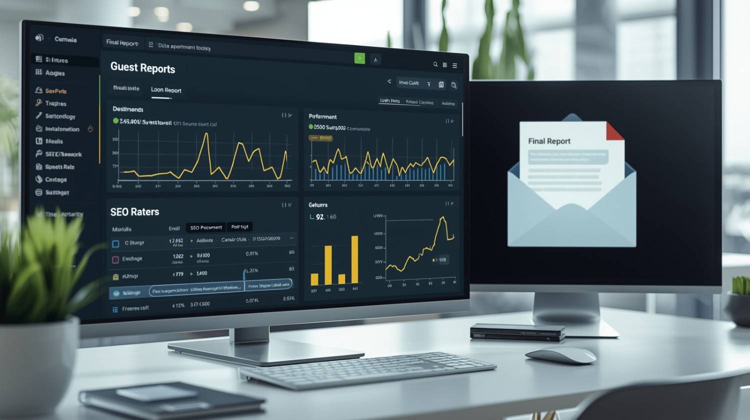 Guest posting service completion with live post links and final SEO report for tracking and confirmation