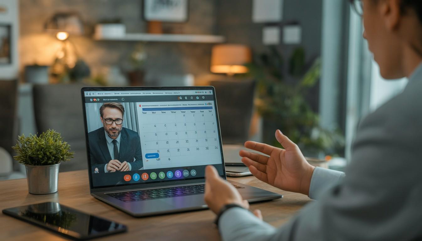 SEO consultation call reviewing website and local presence