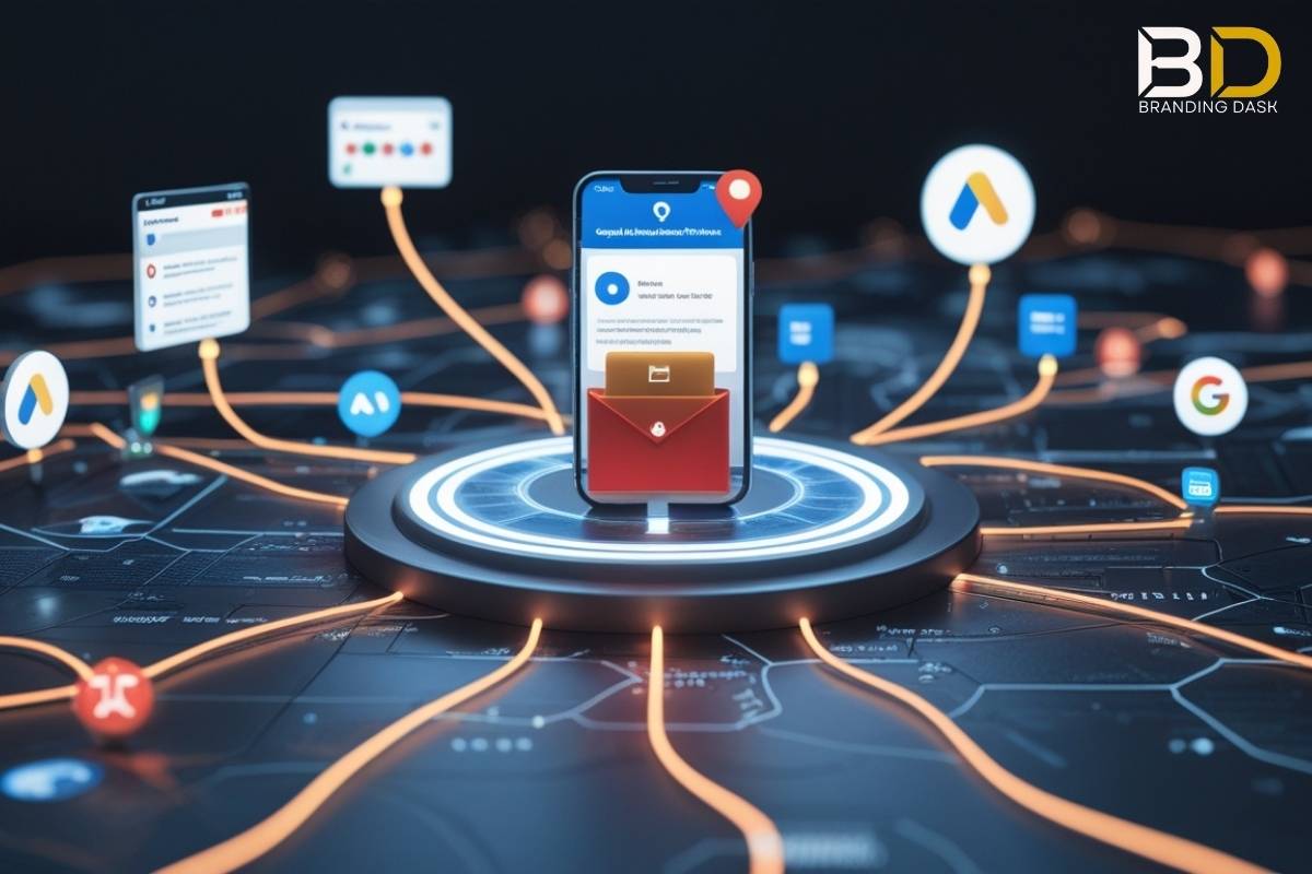 Generative Engine Optimization connecting website, Google Business Profile, reviews, and local data