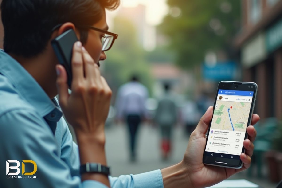 Local business in Dhaka receiving calls and enquiries from Google local search.