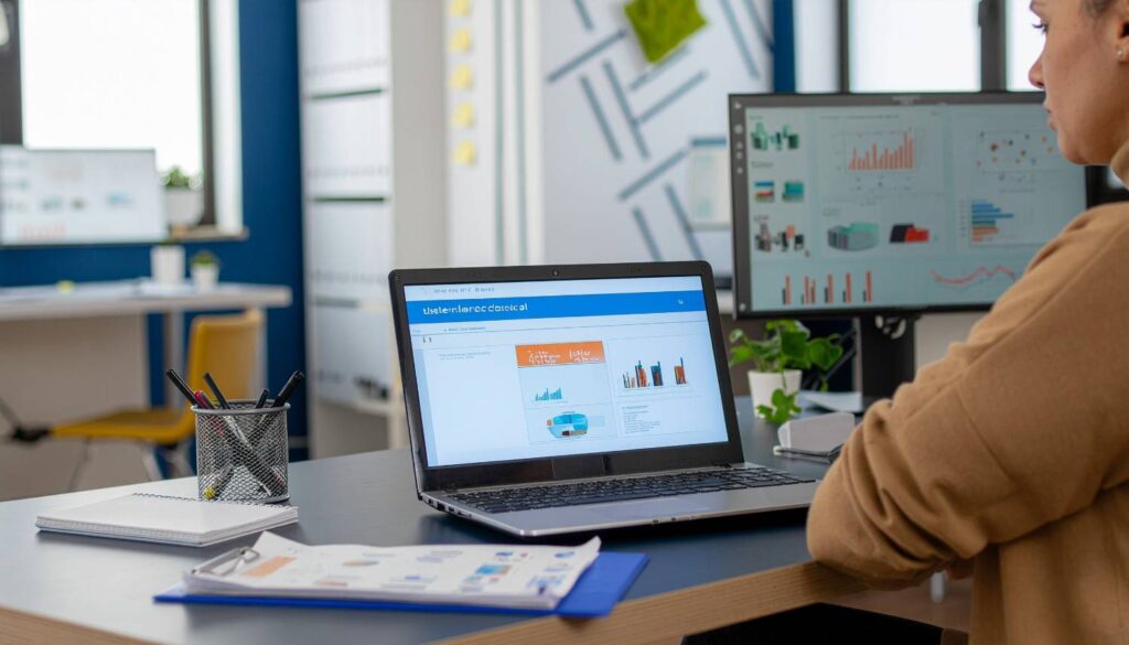 Marketer checking canonical and indexing status in Search Console