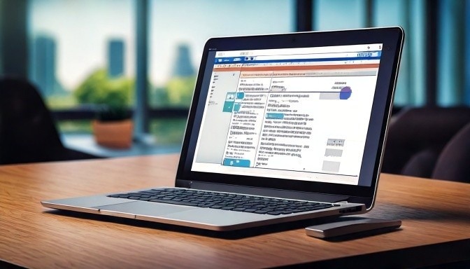Internal vs external link paths on a laptop screen